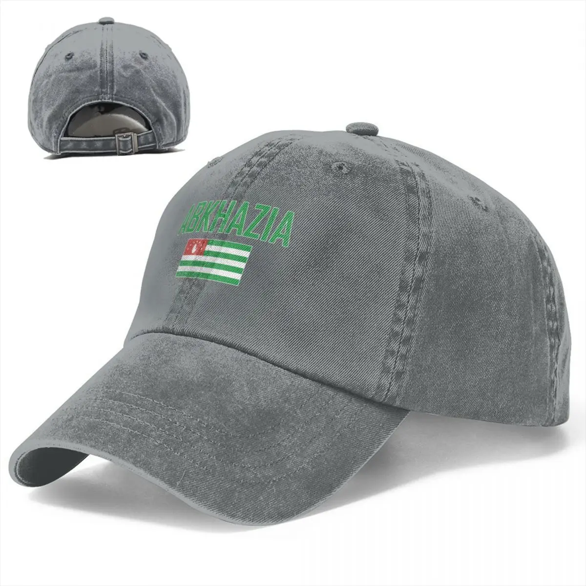 

Flag of ABKHAZIA Baseball Caps Unisex Soft Casquette Cap Fashion Denim Hat Vintage Adjustable Dad Hat