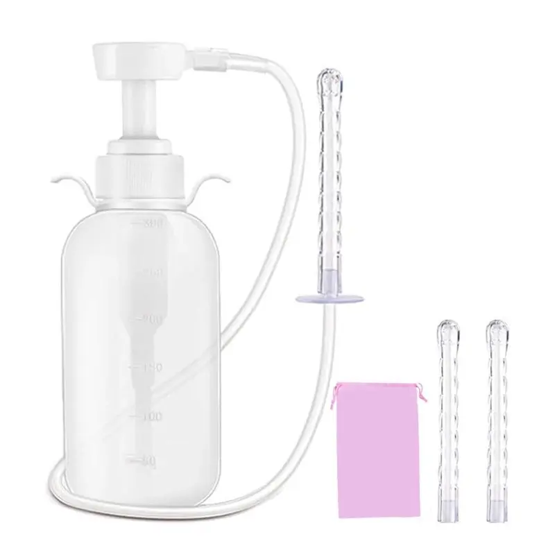 

AT63-Reusable Rinse Manual Pressure Clean Vaginal Cleansing System 300 Ml Capacity Excellent Vaginal Cleaner For Women