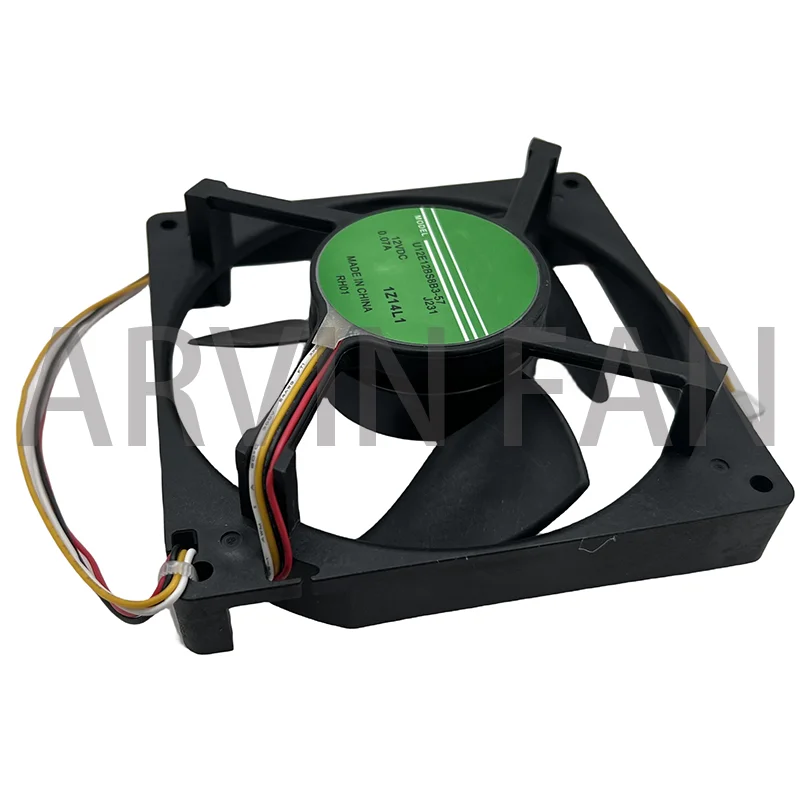 Original U12E12BS8B3-57 J231 Vs U12E12BS8F3-57 12V 0.07A Waterproof Silent Cooling Fan