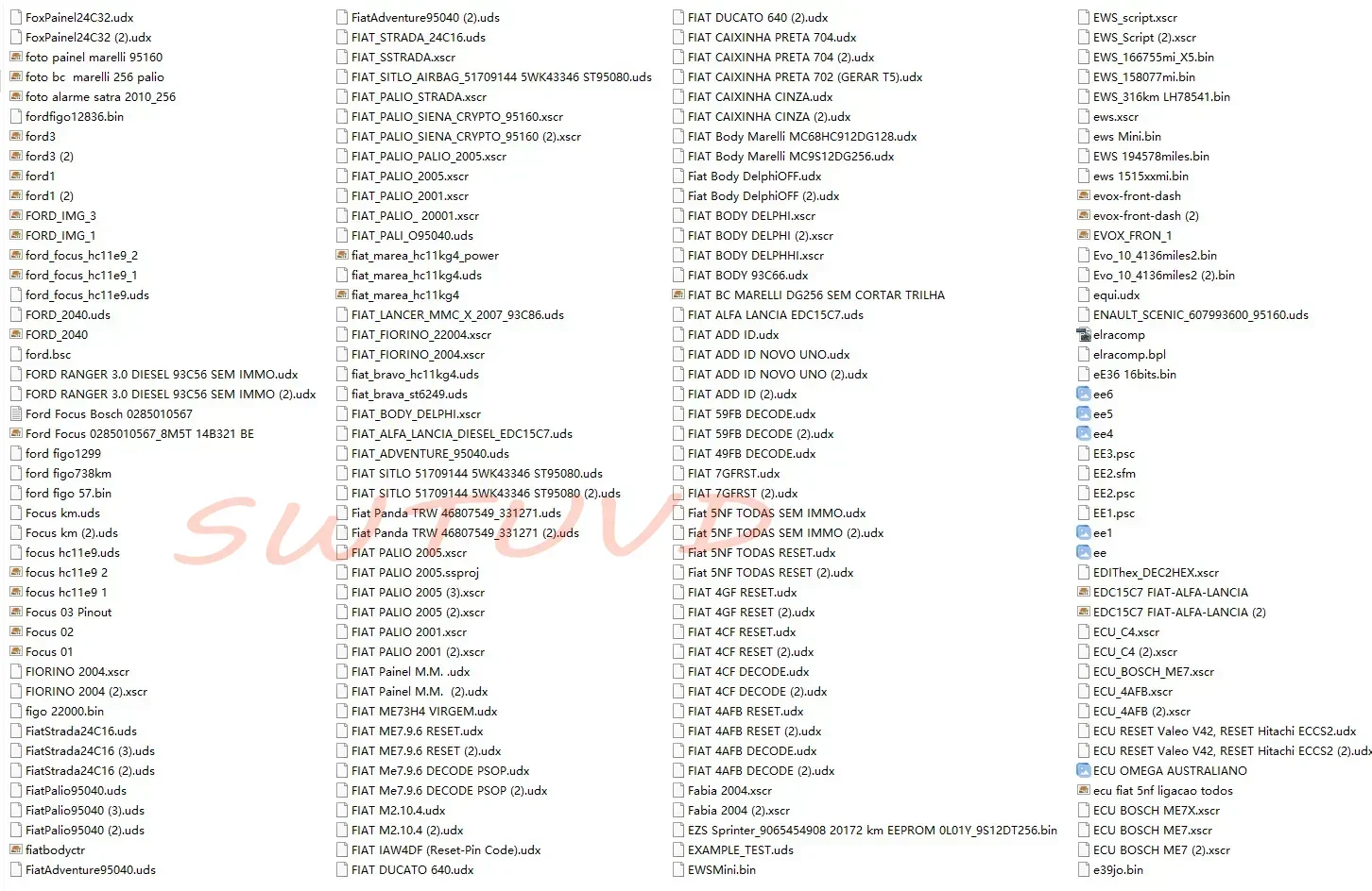UPA Programmer + Script Files Collection Database About 581 MB