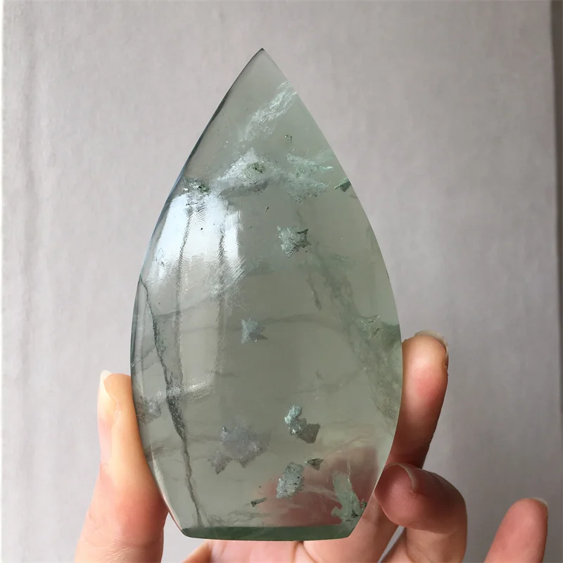 Natural Colored Fluorite Free Form Torch Reiki Healing Meditation Witchcraft Energy Home Feng Shui Ornament Gift
