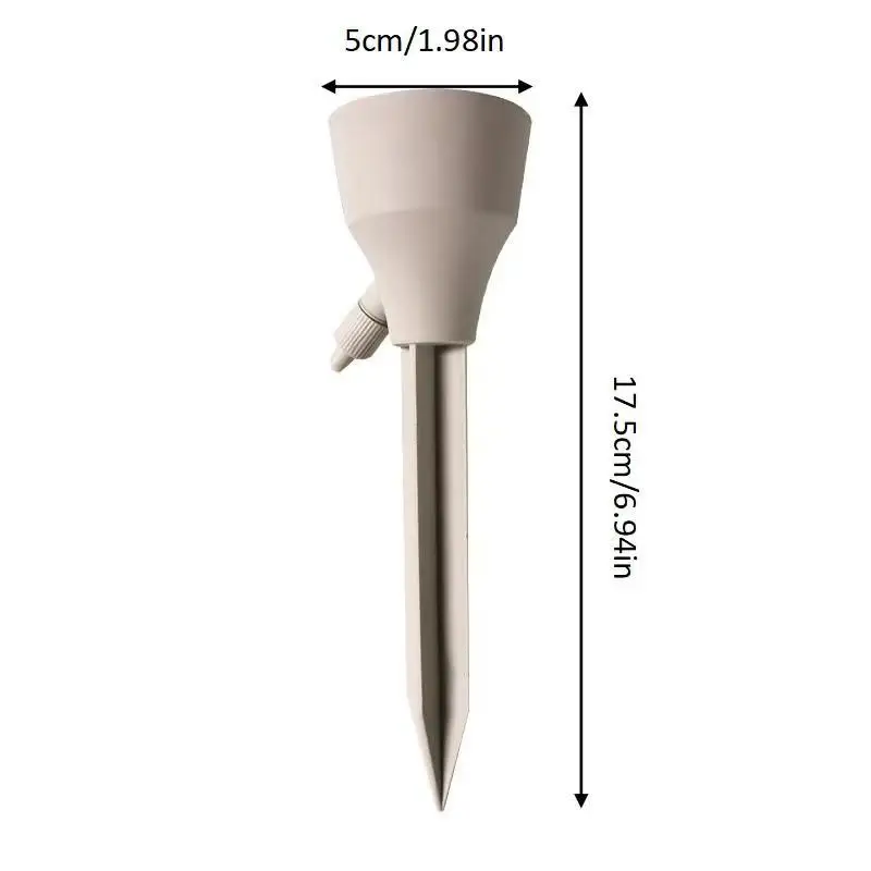 Adjustable Self Watering Spikes Automatic Drip Irrigation Device for Potted Plants Indoor Outdoor Garden Vacation Plant Waterer