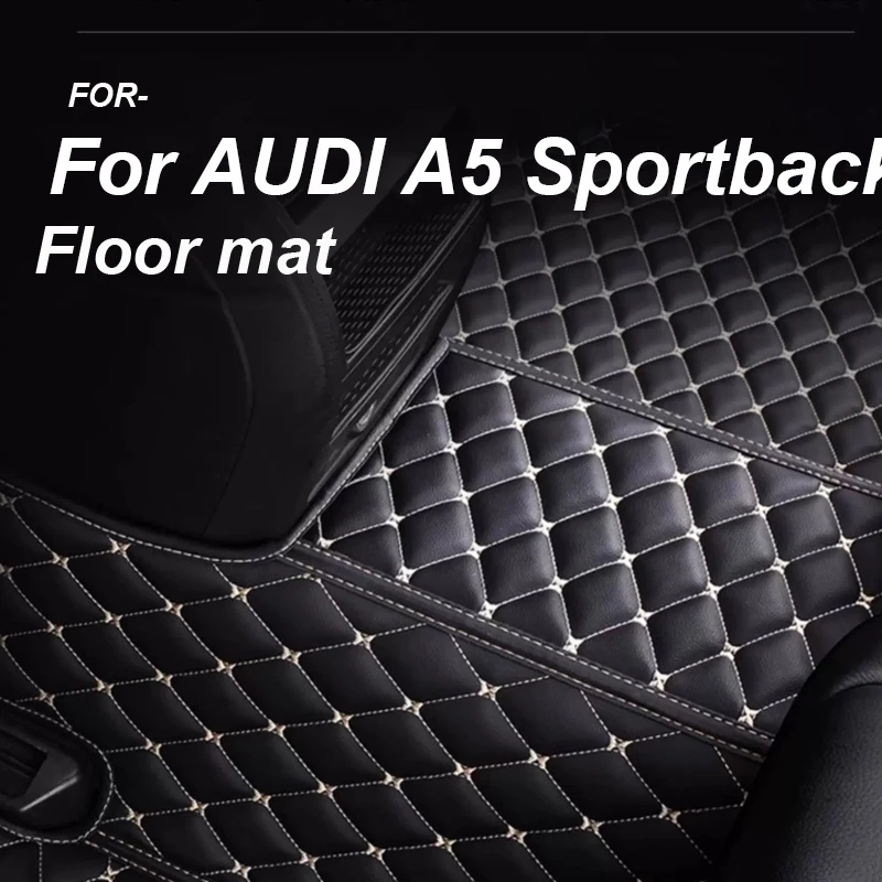 

LUXURY Car floor mats for AUDI A5 Sportback 2017-2019 2020 2021 2022 2023 Custom auto foot Pads automobile interior accessorie