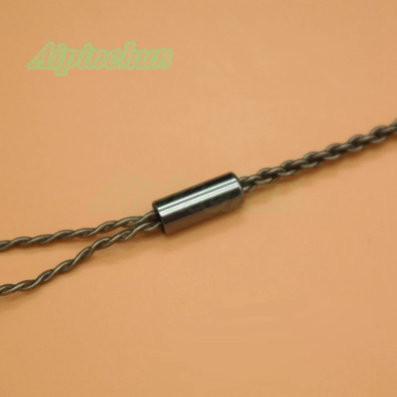 Aipinchun MMCX 헤드폰 실버 도금 케이블 Shure SE215 SE425 SE535 SE846 SE315 Westone W60 W50 W40 um pro UE900 T100 용