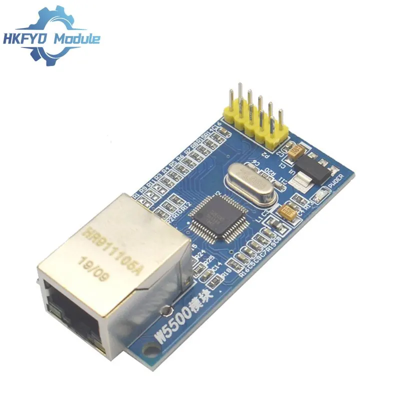 USR-ES1 W5500 SPI to LAN Ethernet Network Module Converter TCP IP 51/STM32 SPI Interface W5100 For Arduino Internet of Things