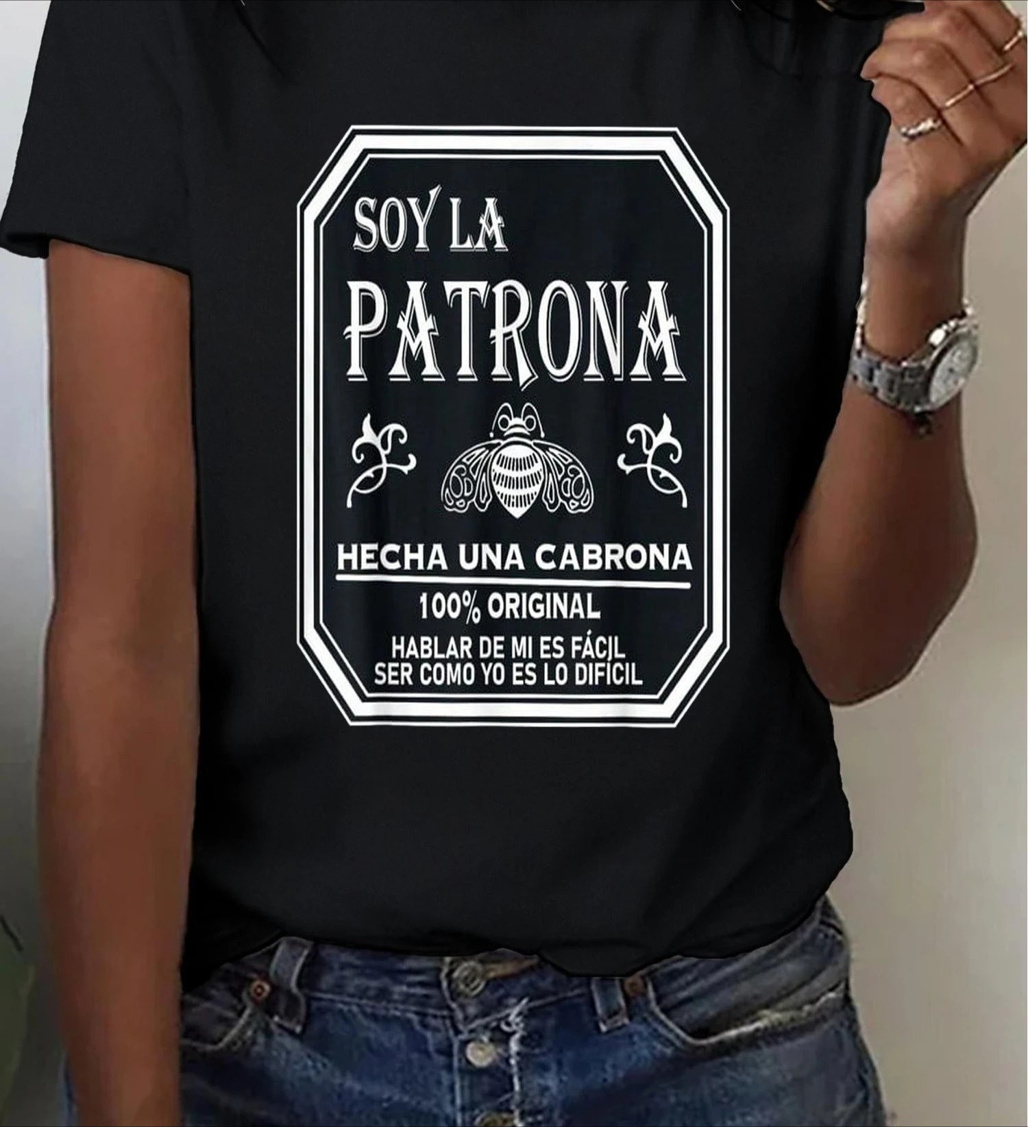 Original Letter Print Summer Cotton Loose Retro Street Men and Women Short Sleeve High Street American Style T-shirt