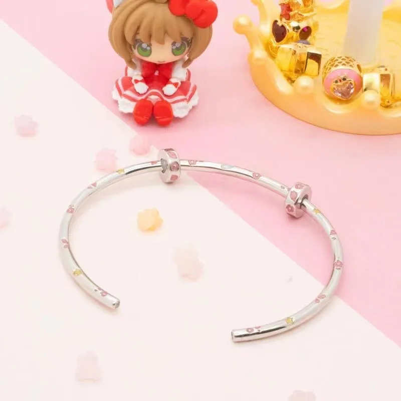 Cartoon Star Sugar Story Magic Card Girl Sakura Beads Sweet and Cool Simple Bracelet