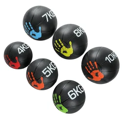 Men Gravity Ball 10kg Waist Abdomen Exercise Balance Ball Palm Design Solid Rubber Personal Training Gravity Ball Fitness Ball