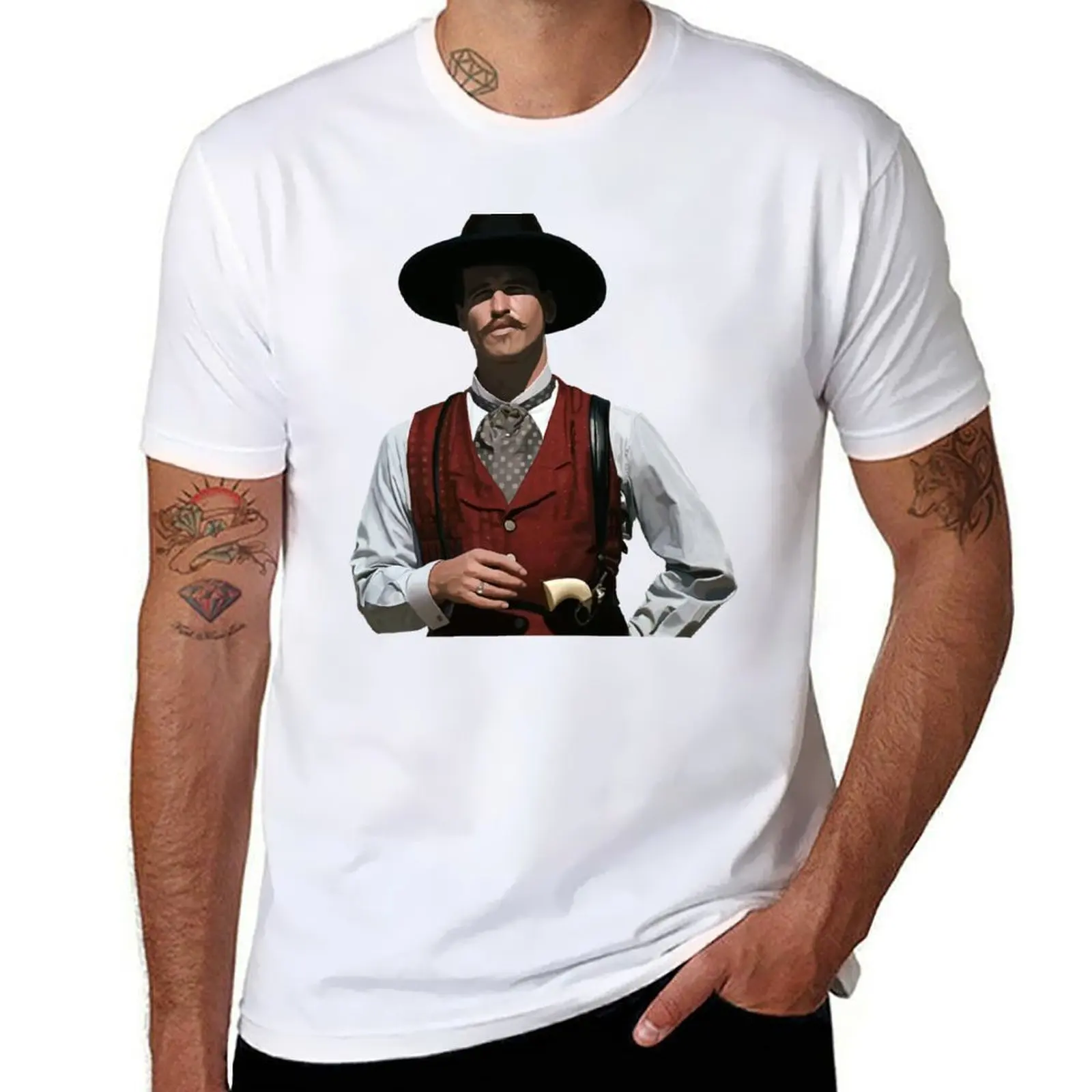 

Doc Holliday T-Shirt funny t shirts man t shirt man luxury T-Shirt