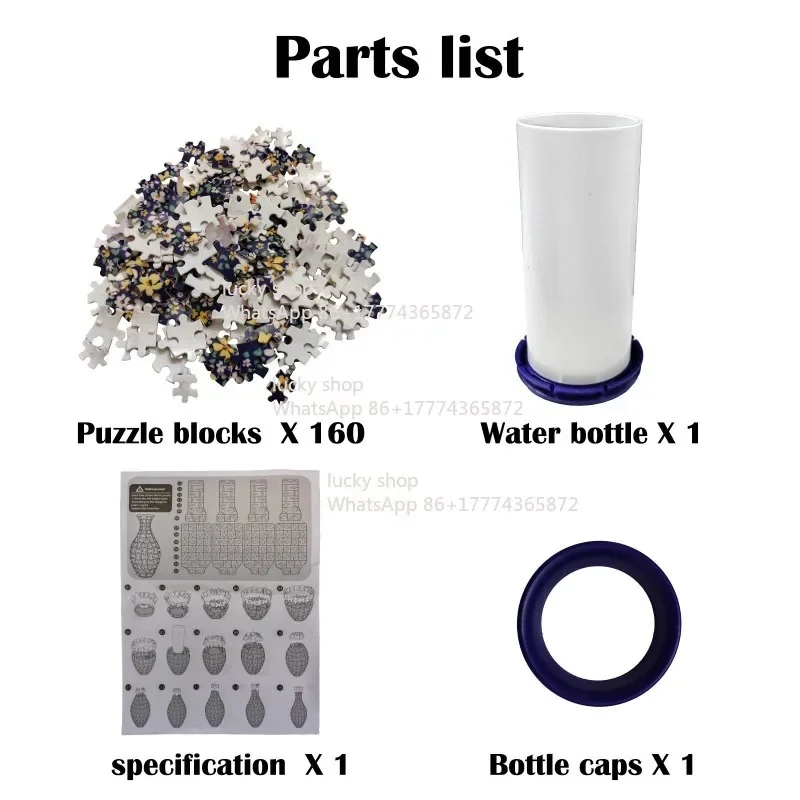 Broken Flowers - Navy Blue Small Broken Flowers, Flower Arrangement Art Flower Utensils, Hide Retro Elegance Into Daily Life