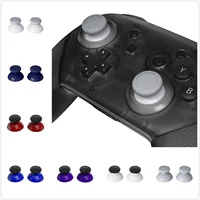 Thumbsticks de joystick de dos colores eXtremeRate analógicos con destornillador Phillips para controlador Nintendo Switch Pro - 12 colores