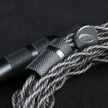 OPENHEART 4芯高純度無氧銅鍍銀平衡線 3.5/2.5/4.4mm MMCX/0.78 2Pin IEM耳機線 10 最佳銷售 純銀線纜 - №7