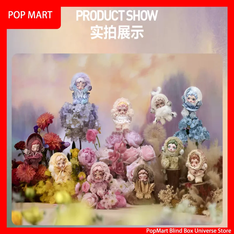 

POPMART Skullpanda L’Impressionnisme Series Blind Box Guess Bag Plush Doll Cute Anime Figure Surprise Pendent Birthday Gift