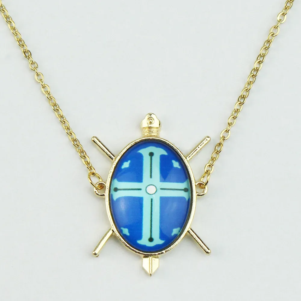 Jay Freedle Killua Zaoldyck Kurapika Leorio Hisoka Popular Anime Peripheral Characters Same Style Blue Turtle Shape Necklace