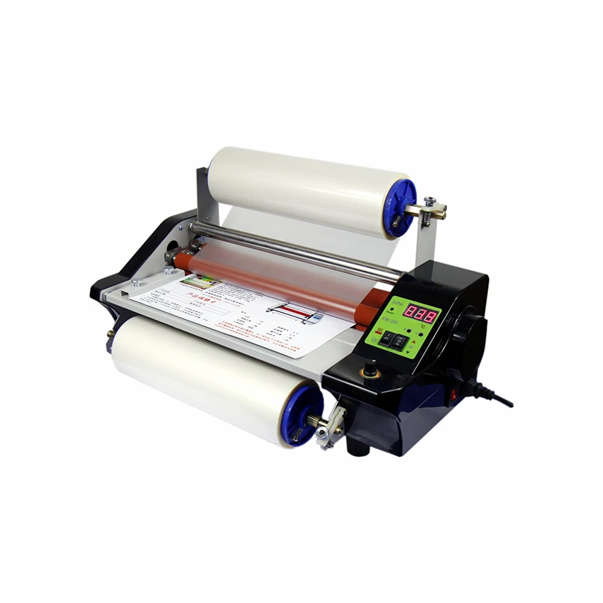 A3 Automatic Electric Roll to Roll Laminator Semi-Automatic Wood-Powered Cold Laminator with New Motor Pneumatic Driven