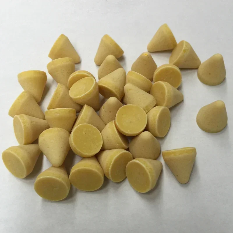 Bloco de moagem triangular cônico abrasivo de polimento