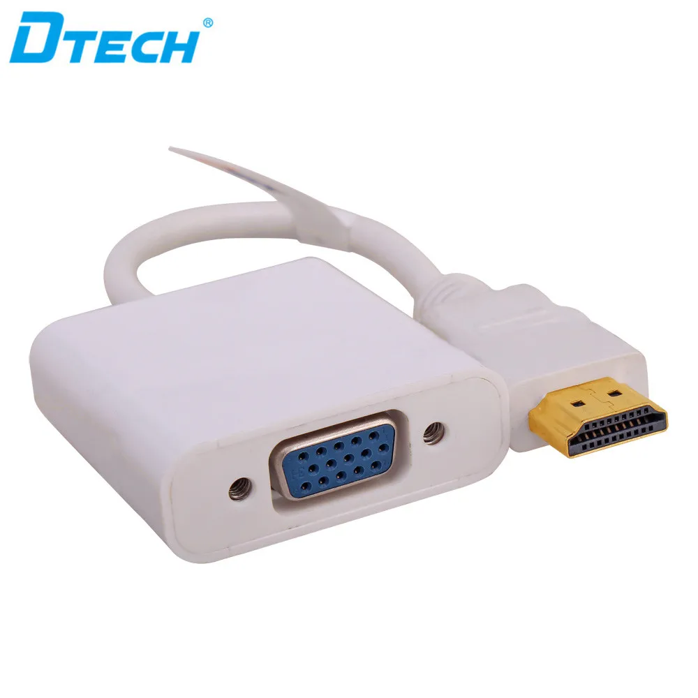 3PCS Hdmi Male To Vga Female Cable Converter From Vga To Hdmi Hdmi To Vga Converter Adapter Cable 1080p For Monitor Projector