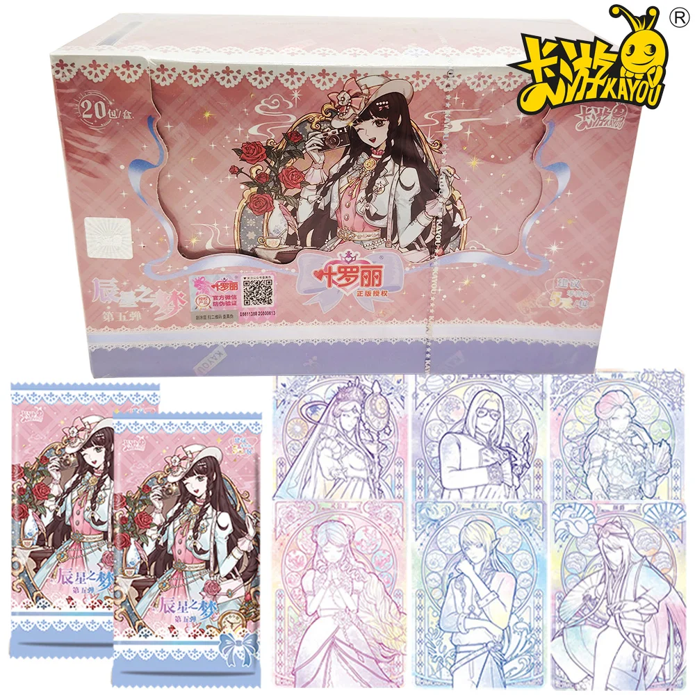 

Новая оригинальная детская коллекция анимационных карточек KAYOU Ye Luoli, любимая популярная креативная лимитированная карточная игрушка принца для фанатов