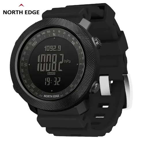 Imagen 2 del producto NORTH EDGE-reloj Digital deportivo para hombre, para correr, nadar, militar, altímetro, barómetro, brújula, pulsera resistente al agua de 50m
