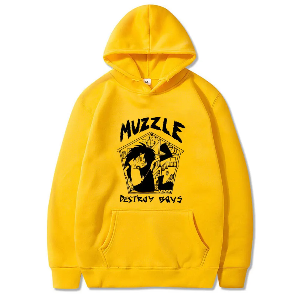 Limited Destroy Boys Muzzle Hoodie Unisex Fashion Vintage Pullover Hoodies Men Women's Casual Oversized Long Sleeve Sweatshirt