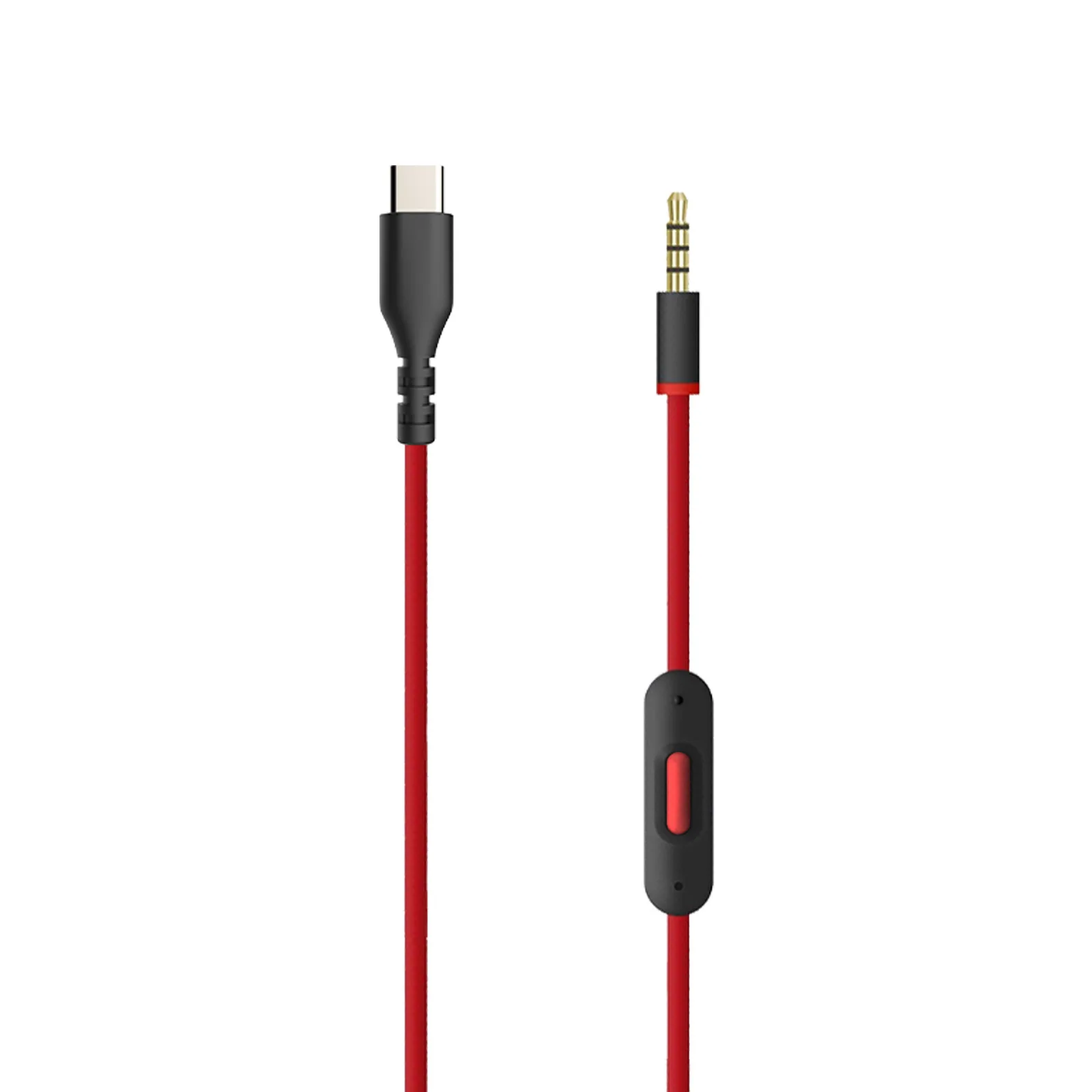 Replacement TypeC Aux Audio Cable Cord with In-line Micropho