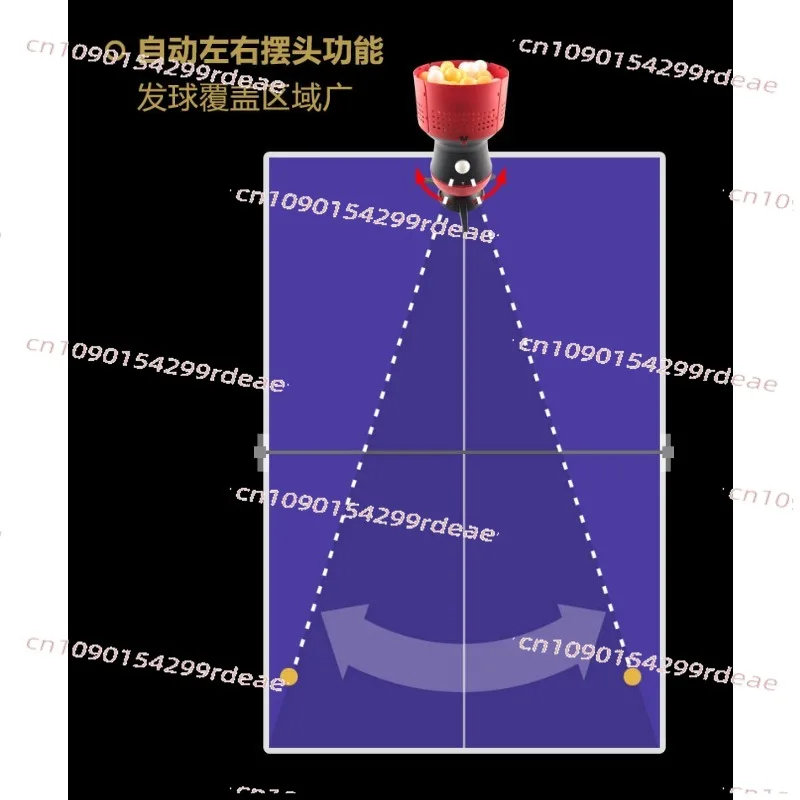 Table tennis tee automatic remote control electric sports training table table portable transmitter