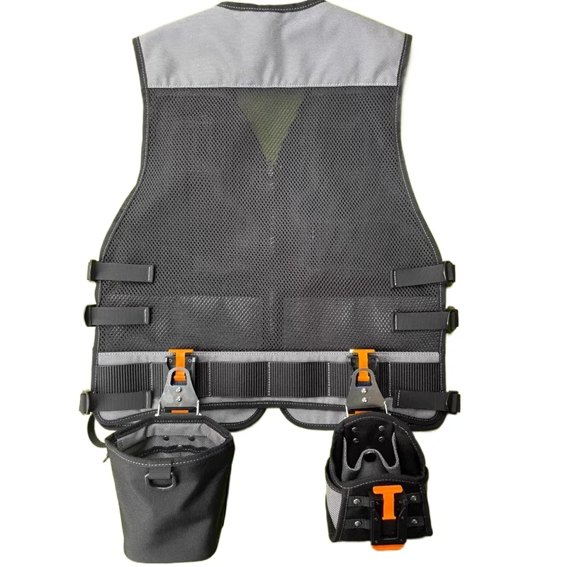 أداة محمولة سترة سعة كبيرة أداة تخزين سترات أدوات الأجهزة الكهربائية المنظم حقيبة أدوات متعددة الوظائف حقيبة التعبئة والتغليف