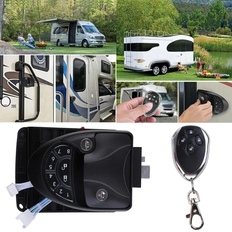 2025 مقطورة جديدة بدون مفتاح RV قفل القافلة القافلة قفل القافلة بدون مفتاح ل L LO #1