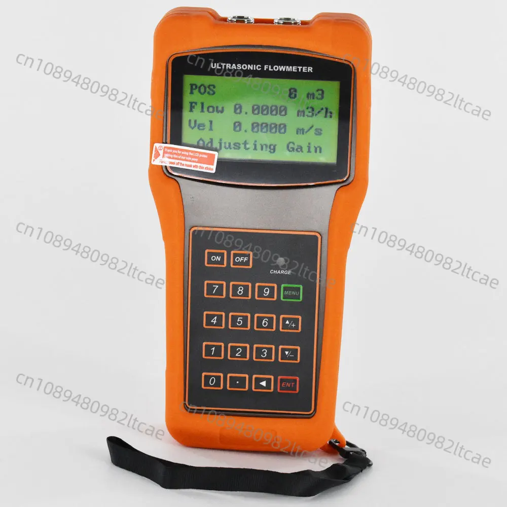 Handheld Ultrasonic Water Flowmeter TUF-2000H DN50mm~700mm Digital Portable Flow Meter TM-1 Transducer