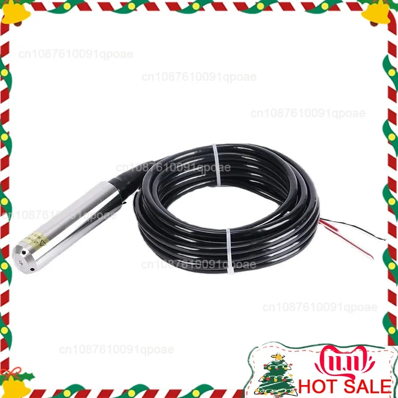 Input Level Transmitter Integrated Hydrostatic Level Sensor 4-20mARS485 Water Level Gauge