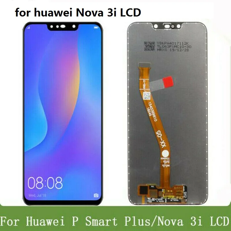 

For Huawei P Smart Plus lcd / for huawei Nova 3i LCD Display Touch Screen Digitizer Black OEM for Nova 3i LCD