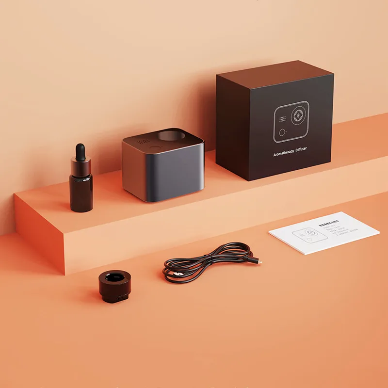 Essential ก้านปักน้ำมันหอมระเหย Nebulizer USB รถน้ำหอมปรับอากาศ Waterless แบตเตอรี่ชาร์จกลิ่น Air Aromatherapy Diffusers สำหรับ Home