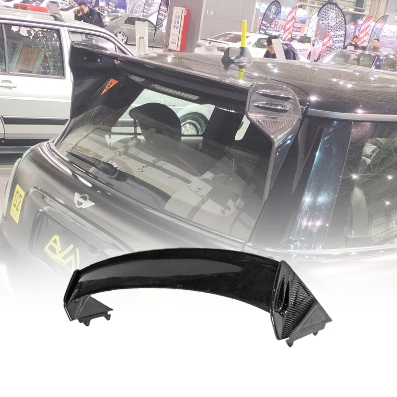 For Mini cooper R56 Ver.2.11/2.12 Type JCW Carbon fiber Roof Spoiler