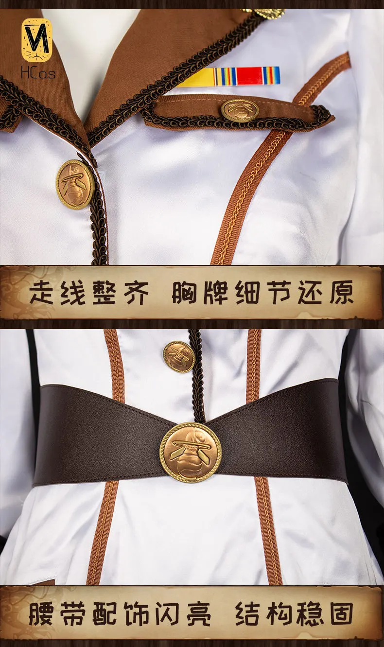 Handmade Cos Outfit: The Boys Private Angel Cosplay Full Set Classic Black Robe Uniform Movie Cos Outfit For Halloween HCos view 4