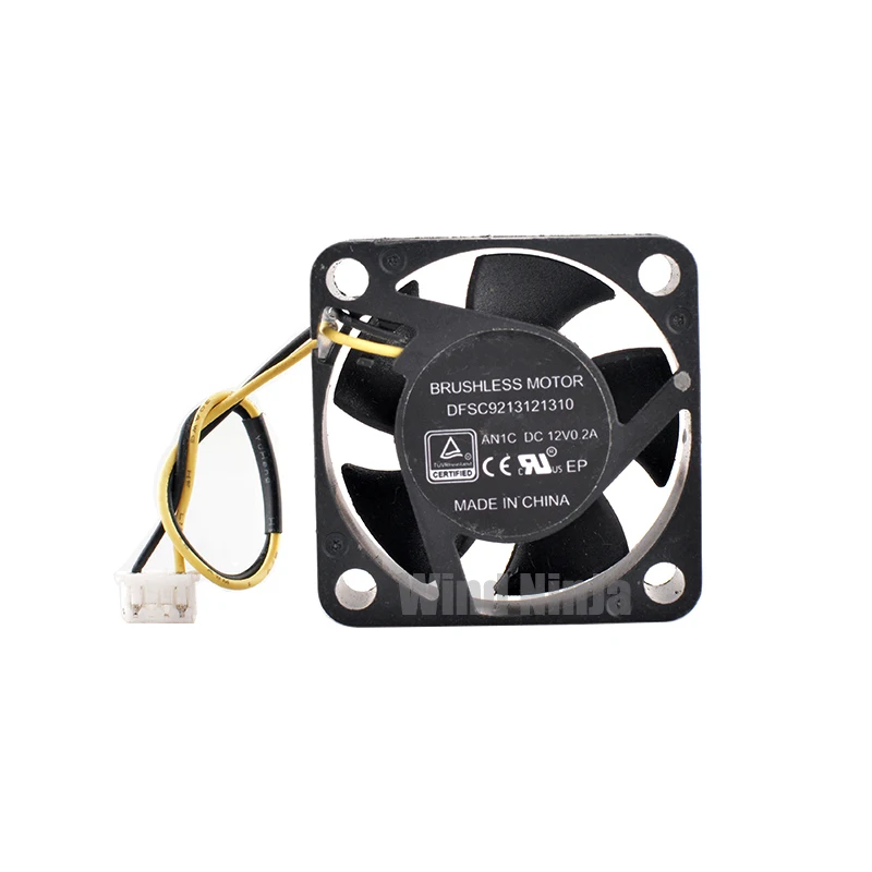 Mini ventilateur de refroidissement pour routeur et budgétaire Raspberry Pi, DFSC9213121310 AN/s, 3cm, 30mm, 30x30x10mm, DC 12V, 0,20 A