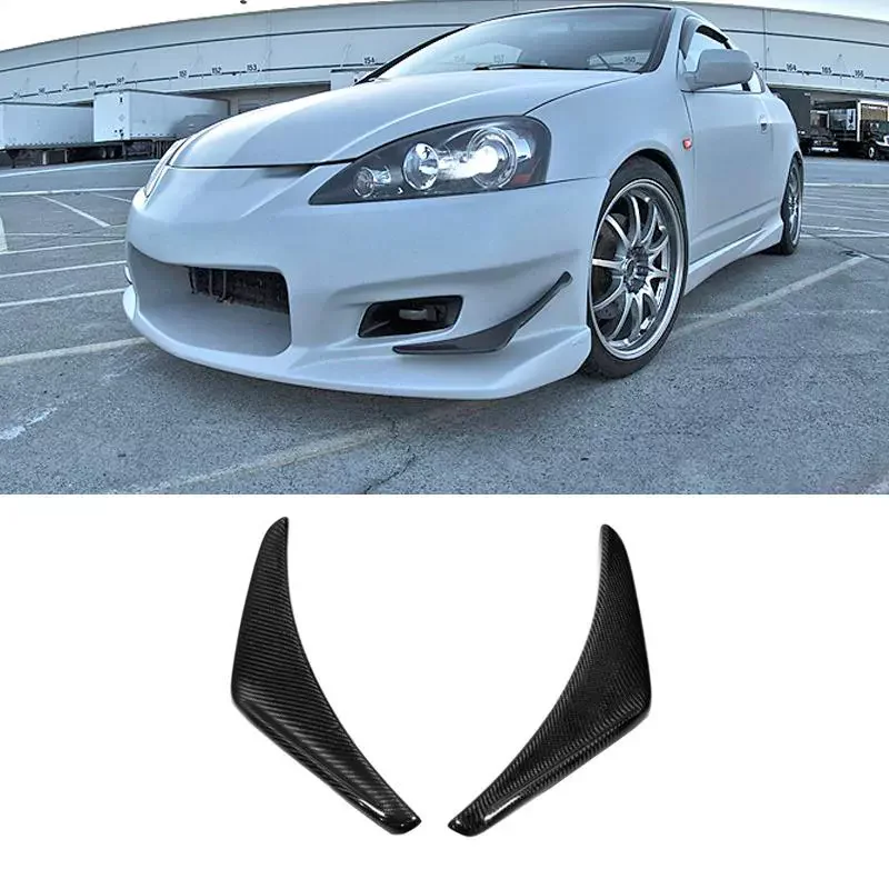 

Ветровой нож из углеродного волокна для Honda Integra DC5 Acura RSX, модифицированные спойлеры переднего бампера, автомобильные аксессуары