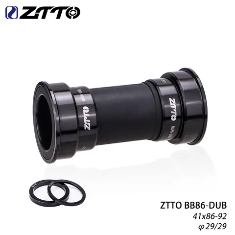 ZTTO Bike BB86 DUB Bottom Bracket Waterproof Press Fit BB92 86 Frame 29mm Crankset For MTB Road Bicycle Crankset Chainset