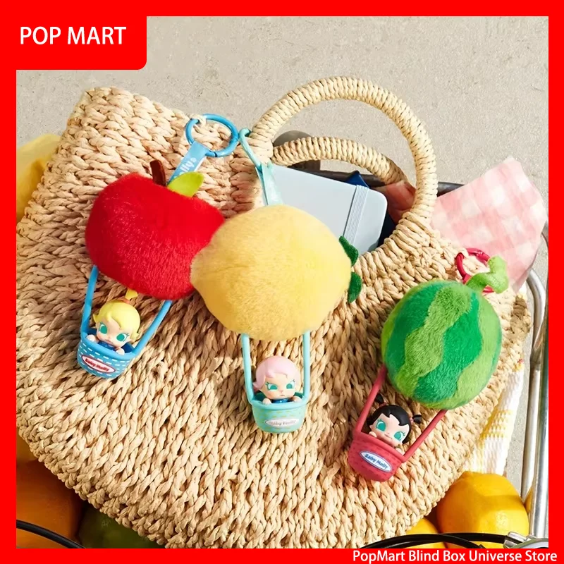 

POPMART Baby Molly Fruit Цветной ароматизированный саше с подвеской Серия слепая коробка Guess Bag Origina Toys Кукла Милая аниме-фигурка Плюшевая игрушка