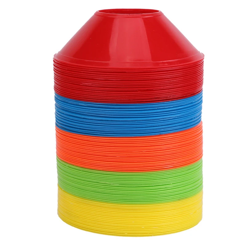 Conos de Entrenamiento de Fútbol Profesional, 10 Piezas, Obstáculos de Agilidad para Niños, Accesorios de Fútbol para Ejercicios de Velocidad