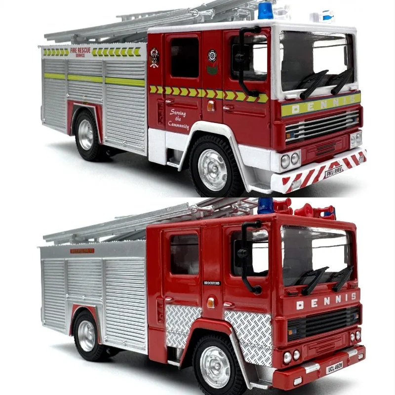 Diecast OXFORD 1:76 Scale RS Fire Engine Limited Edition Alloy Car Model