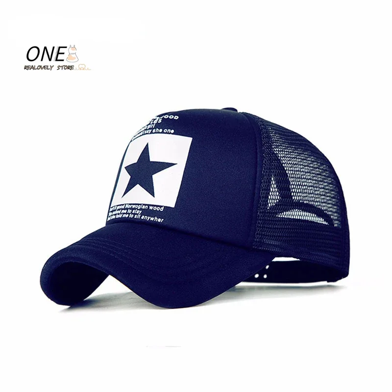 Fashion Brand Baseball Cap Women Baseball Hat Breathable Men Women Summer Mesh Cap Baseball Caps Gorras