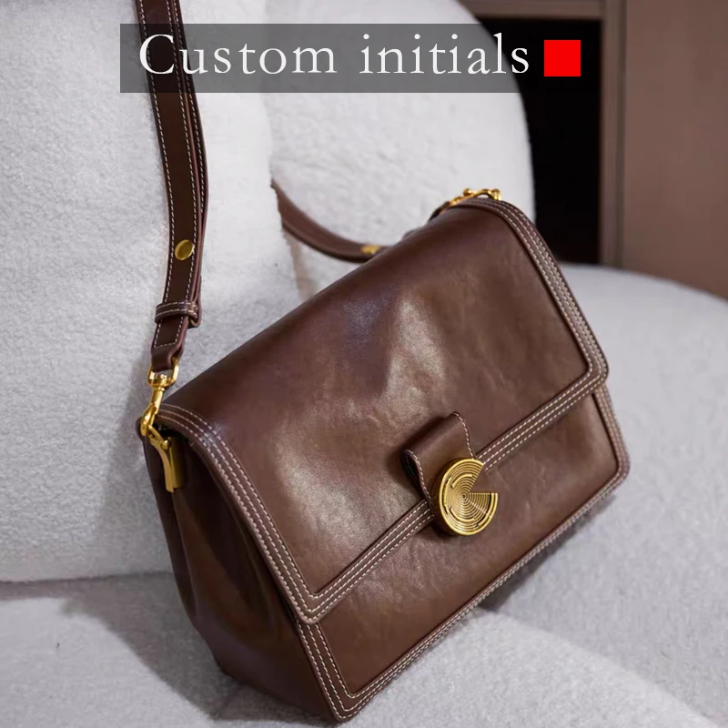 Custom Initials Box Bags For Women Luxury Designer Handbag Purse 2025 New In PU Imitation Cow Leather Sequined Underarm Shoulder