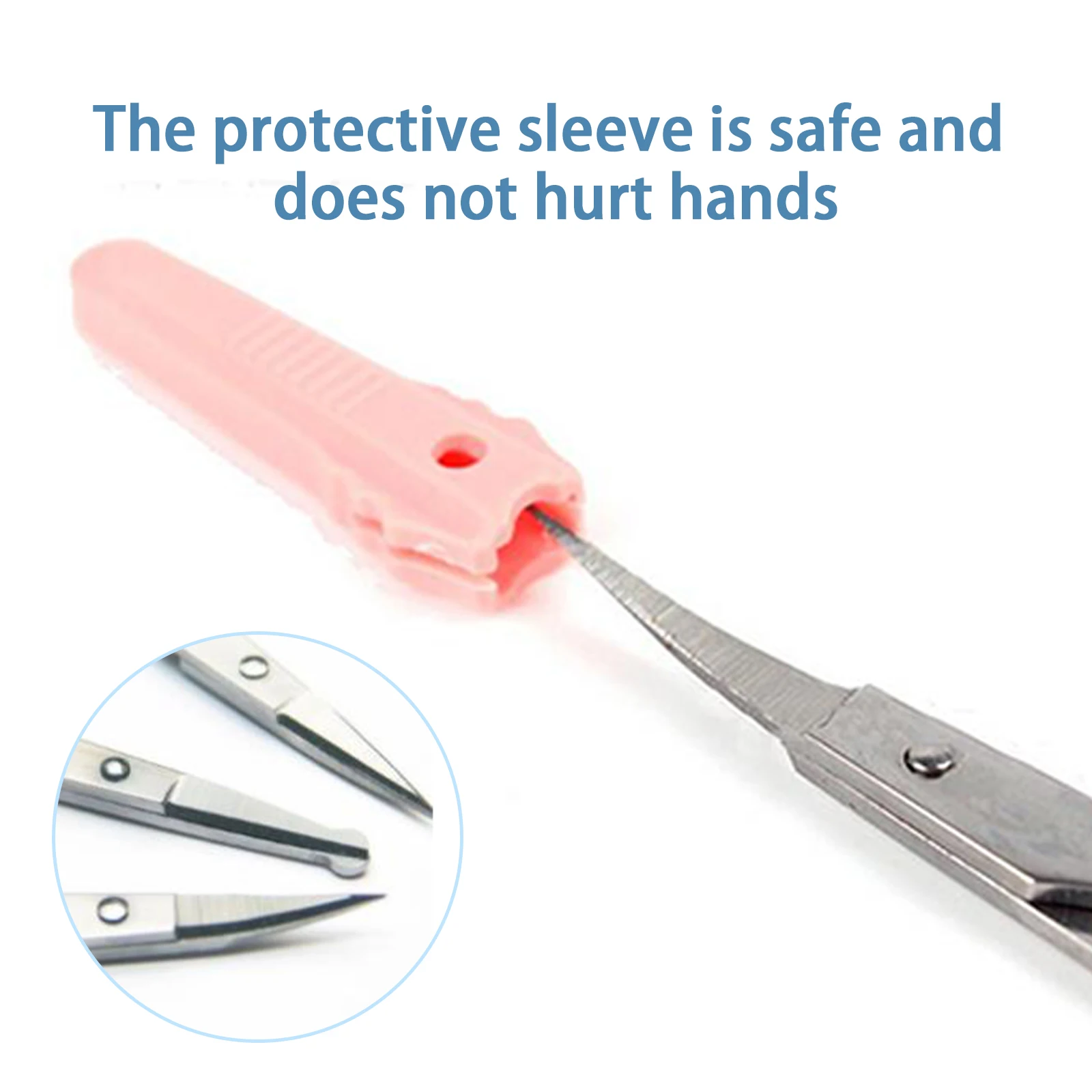 1 pz sopracciglio Trimmer forbici ciglia naso Hair Remover strumenti di trucco in acciaio inox Nail Dead Skin Remover Clips