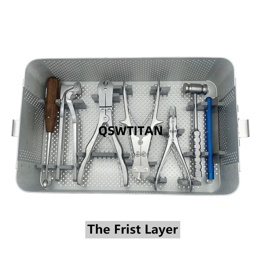 Veterinary Locking Plates System Set Small Animal Fracture Surgery Kit Orthopedic Surgical Instruments Set