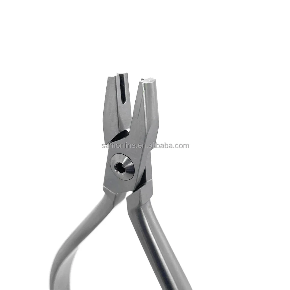 

High Quality Surgical Stainless Steel Orthodontic Falcon V Stop Loop Bending Plier for Dentals Usage Ortho Tools