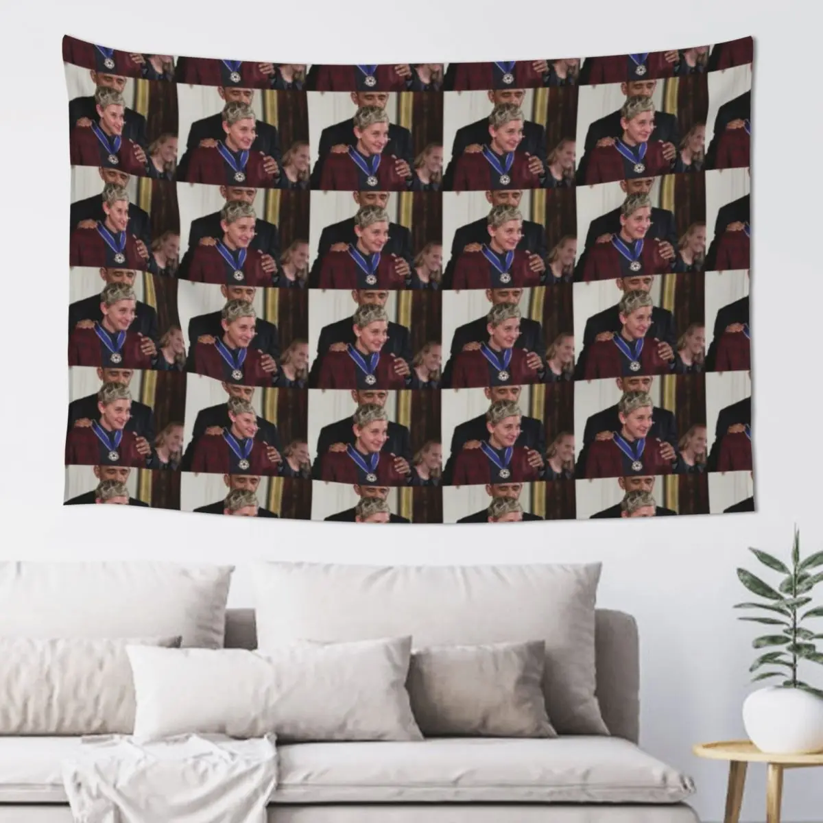

Ellen Crying Meme Tapestry Bedrooms Decorations Carpet On The Wall Decoration Aesthetic Bedroom Decor Tapestry