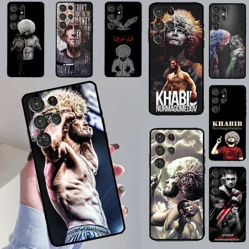 khabib nurmagomedov Cover For Samsung Galaxy S23 S20 FE S21 S22 Ultra Note 20 Note 10 S8 S9 S10 Plus Phone Case