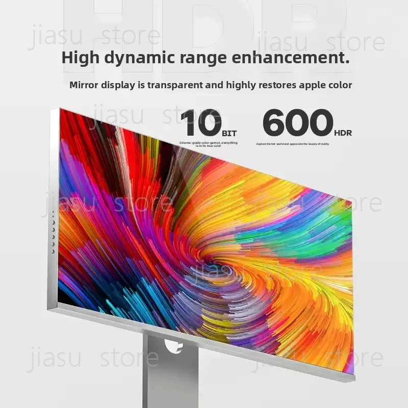 34inch 21:9 Aluminum Alloy Design 60Hz Ultra-wide 5K Low Blue Light LCD Monitor  Hairtail screen Nano-IPS Panel Design