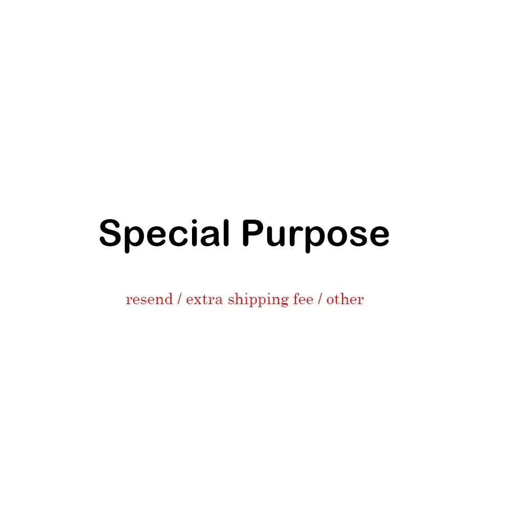 The link is only used to resend, make up the freight and difference, don't place orders privately, otherwise will not be shipped