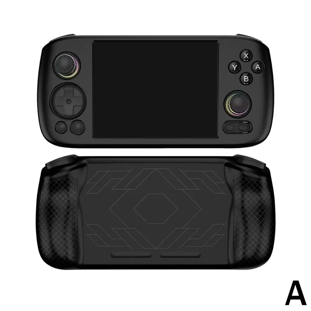 Funda protectora de silicona para ANBERNIC RG 406H Game Handheld 360 °   Funda Antideslizante Todo Incluido G5L2